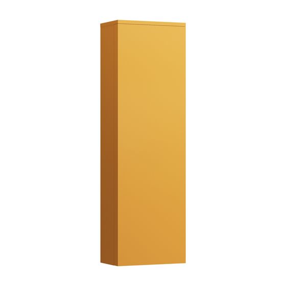 Laufen Hochschrank Kartell 270x400x1300mm, Ockerbraun, 1 Tür Scharnier links 4 Ablagen mit Push/Pull Funktion