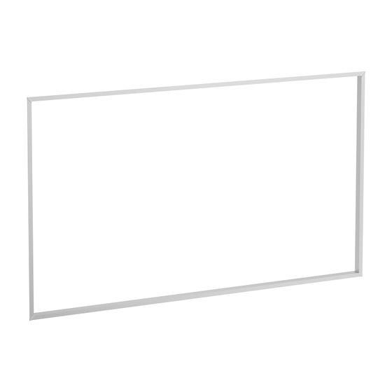 Laufen Einbaurahmenset Frame 25 1330x30x780, passend zu Laufen Spiegelschrank Frame