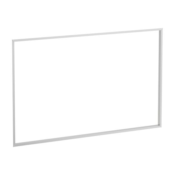 Laufen Einbaurahmenset Frame 25 1230x30x780, passend zu Spiegelschrank H408804