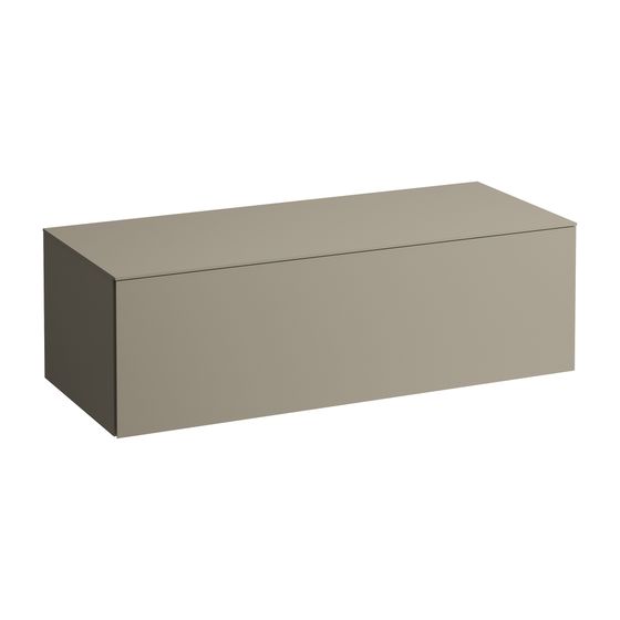 Laufen Schubladenelement, Ilbagnoalessi, 1200mm, Pearlbeige, 1 Schub., ohne Ausschn.