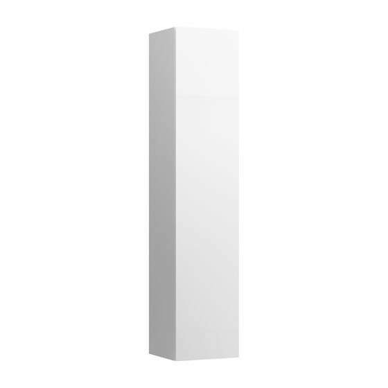Laufen Hochschrank, Ilbagnoalessi, 334x350x1650mm, Multicolor, 1 Tür, Scharnier rechts, 4 Glasabl., integr. verst. Griffe Links