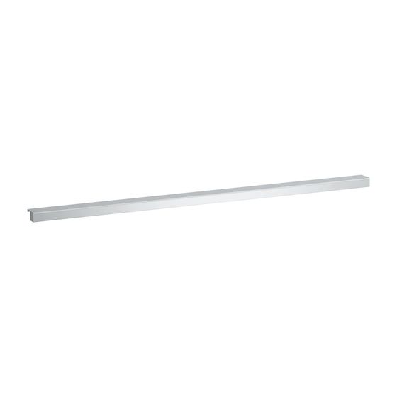 Laufen LED-Leuchte horizontal Frame 25 25x1000x25mm, Sensor-Schalter glanzeloxiert