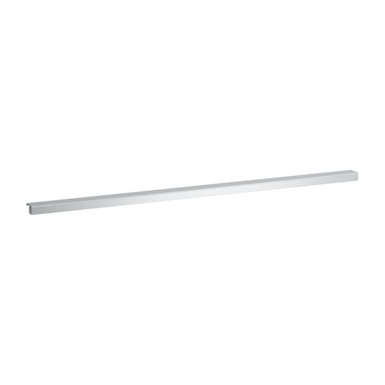 Laufen LED-Leuchte horizontal Frame 25 25x1200x25mm, für Schalter glanzeloxiert