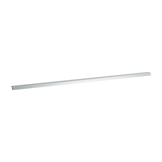 Laufen LED-Leuchte horizontal Frame 25 25x1500x25mm, Sensor-Schalter glanzeloxiert