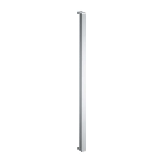 Laufen LED-Leuchte vertikal Frame 25 700x25x25mm, Sensor-Schalter glanzeloxiert