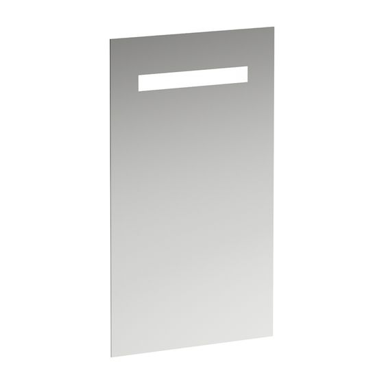 Laufen Spiegel Leelo, LED-Beleuchtung 450x800mm, externer Lichtschalter