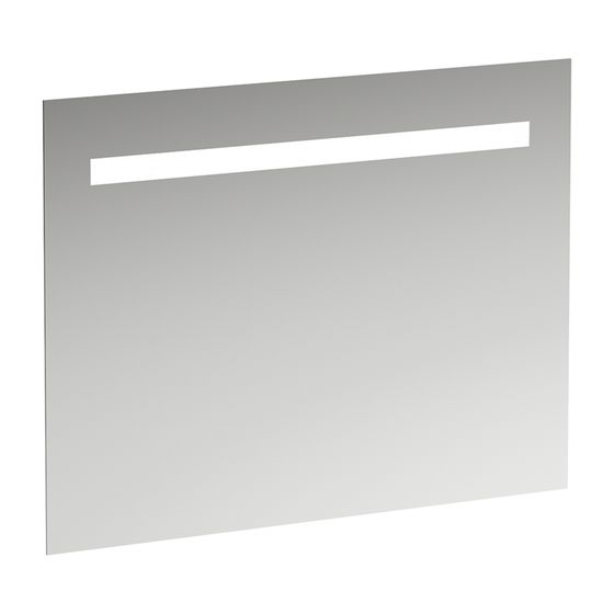 Laufen Spiegel Leelo, LED-Beleuchtung 900x700mm, externer Lichtschalter