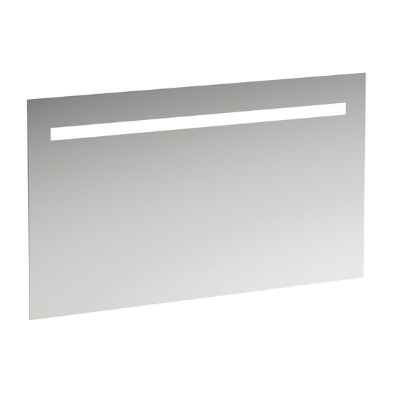 Laufen Spiegel Leelo, LED-Beleuchtung 1200x700mm, externer Lichtschalter