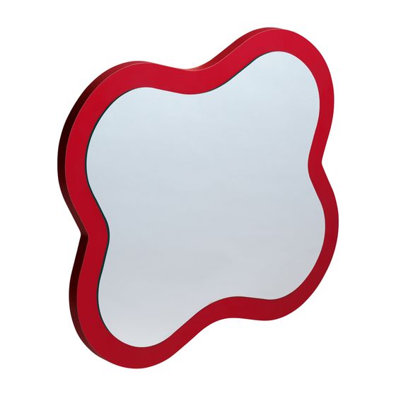 Laufen Blumenspiegel Florakids 440x496x19mm, Chinarot