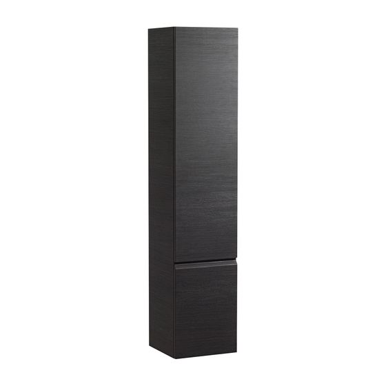 Laufen Hochschrank Laufen Pro 335x350x1650mm, Wenge, 1 Tür Scharnier rechts 4 Ablagen mit Griffmulde