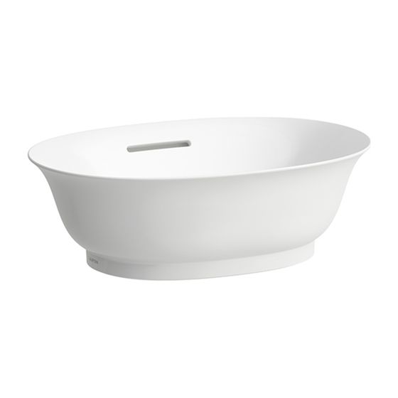 Laufen Waschtisch-Schale The New Classic 310x450x165mm, Weiß, ohne Hahnloch, mit Überlauf