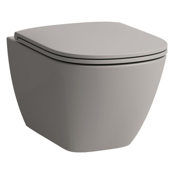 Laufen Tiefspül-WC wandhängend Lua 520x360mm, spülrandlos, Silent Flush, verdeckte Befestigung, Manhattan