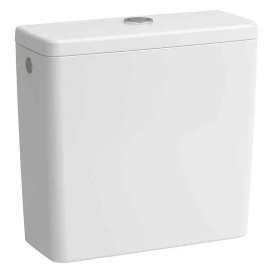 Laufen Spülkasten Lua 160x390x370mm, Wasseranschluss seitlich links oder rechts, Weiß