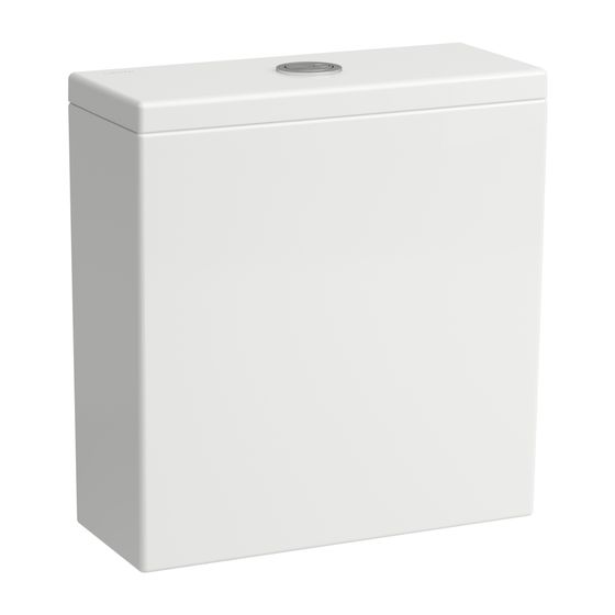 Laufen Spülkasten Kartell 160x380x395mm, Weiß, Wasseranschluss hinten