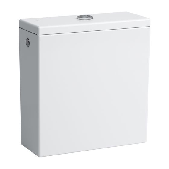 Laufen Spülkasten Laufen Pro 160x375x395mm, Weiß, Wasseranschluss seitlich