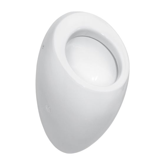 Laufen Absaugeurinal, Ilbagnoalessi, 325x290x585mm, Weiß LCC, Wasserzulauf innen, Ausführung, ohne Deckel