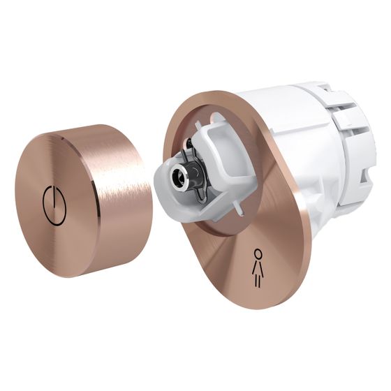 Laufen Controller mit Drehknopf Cleanet Riva, Rosègold