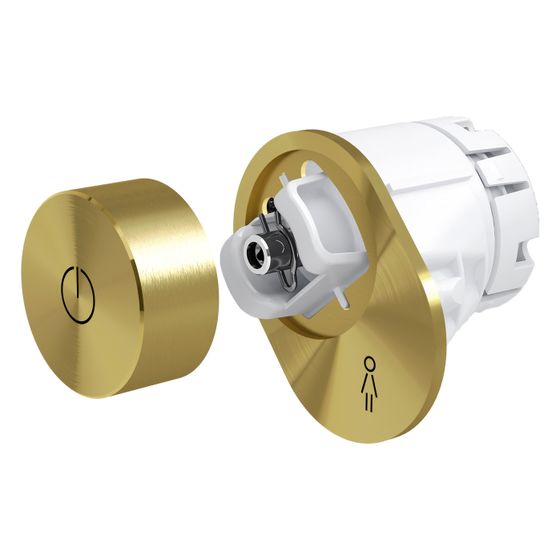 Laufen Controller mit Drehknopf Cleanet Riva, Gold