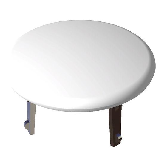Laufen Ventilabdeckung Keramik