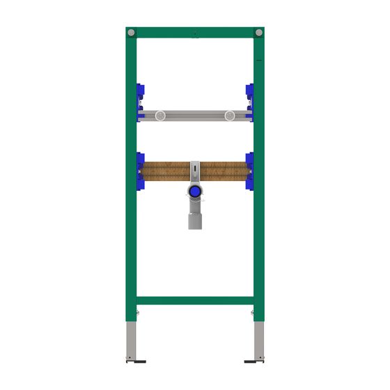 Laufen Installationselement Ineolink für Waschtisch, 1120mm, Füße selbsthemmend