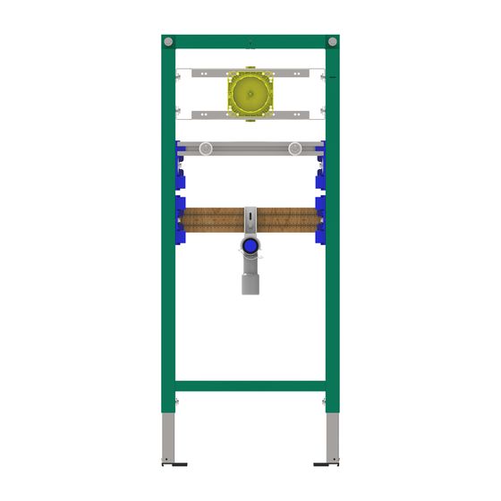 Laufen Installationselement Ineolink für Waschtisch, 1120mm, Traverse für UP-Armatur, Füße selbsthemmend