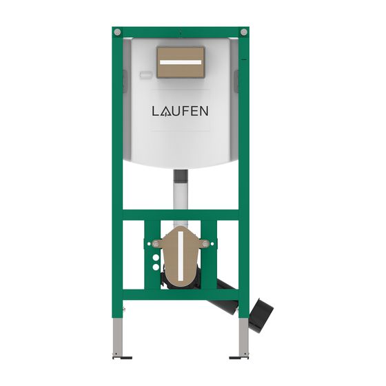 Laufen Installationselement Ineolink mit SPK für Wand-WC, 1120mm, Betätigung von vorne, schwitzwasserisoliert, 2-M-Spülsystem