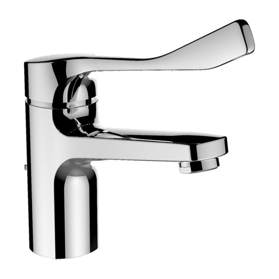 Laufen Einhebel-Waschtischmischer, ohne Ablaufventil, Citypro Liberty Ausladung 140mm, Chrom, mit Mischdüse M24x1mm, PCA Laminar