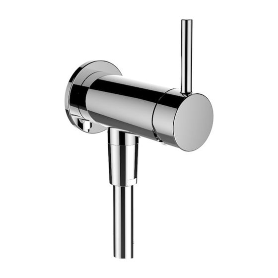 Laufen Einhebel-Brausemischer Unterputz Twinplus für Simibox 1-Point, Chrom, ohne Zubehör