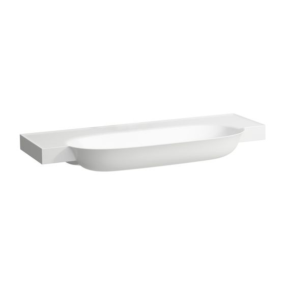 Laufen Waschtisch The New Classic unterbaufähig 1200x480x75mm, ohne Hahnloch und Überlauf, Weiß