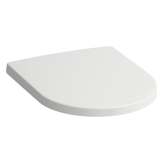 Laufen WC-Sitz mit Deckel Pro X, abnehmbar, Scharniere verchromt, Weiß matt