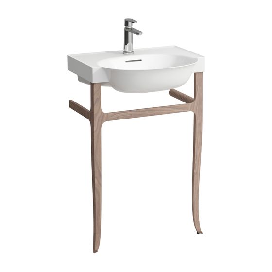 Laufen Waschtisch-Gestell The New Classic 320x580x830mm, bodenstehend walnuss