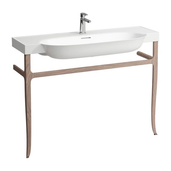 Laufen Waschtisch-Gestell The New Classic 320x1180x830mm, bodenstehend walnuss