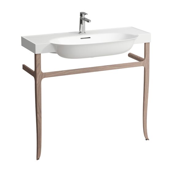 Laufen Waschtisch-Gestell The New Classic 320x985x830mm, bodenstehend für Waschtisch H813857 walnuss