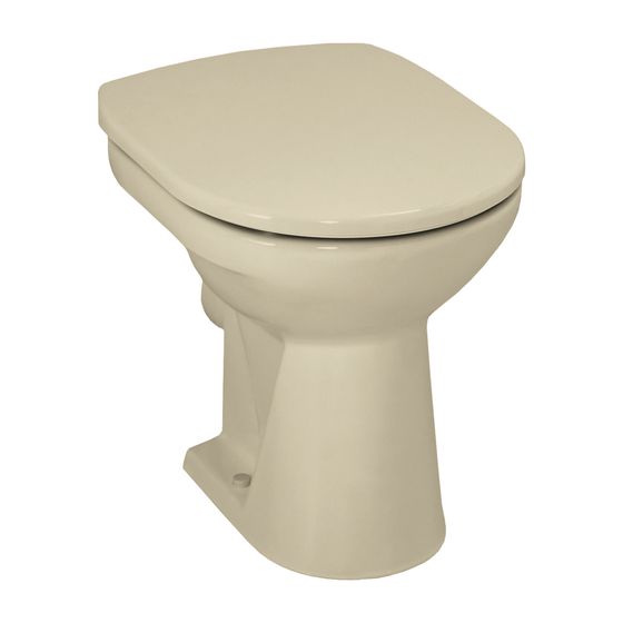 Laufen Stand-Tiefspül-WC Laufen Pro 470x360x400mm, Bahamabeige, Abgang waagrecht Ausführung kurz