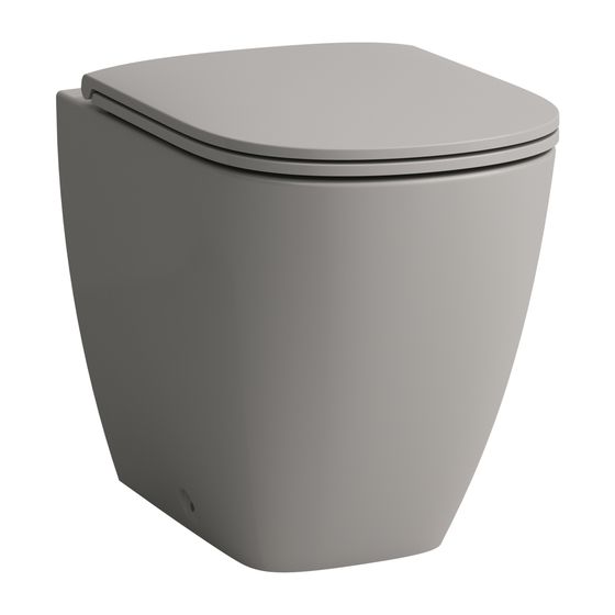 Laufen Stand-Tiefspül-WC LUA, 520x360x420mm, Manhattan, spülrandlos, Abgang waagerecht/senkrecht