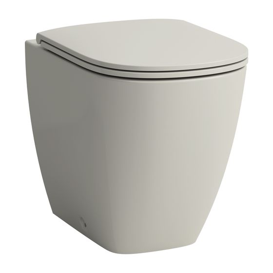 Laufen Stand-Tiefspül-WC LUA, 520x360x420mm, Pergamon, spülrandlos, Abgang waagerecht/senkrecht