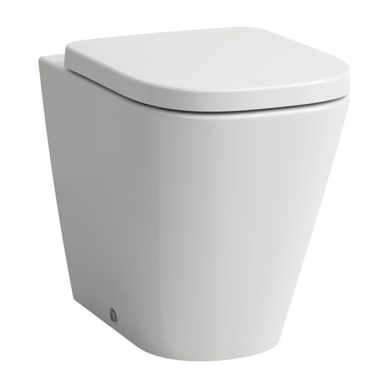 Laufen Stand-Tiefspül-WC MEDA, 540x360x430mm, Weiß LCC, Silent Flush, spülrandlos, Abgang waagerecht/senkrecht