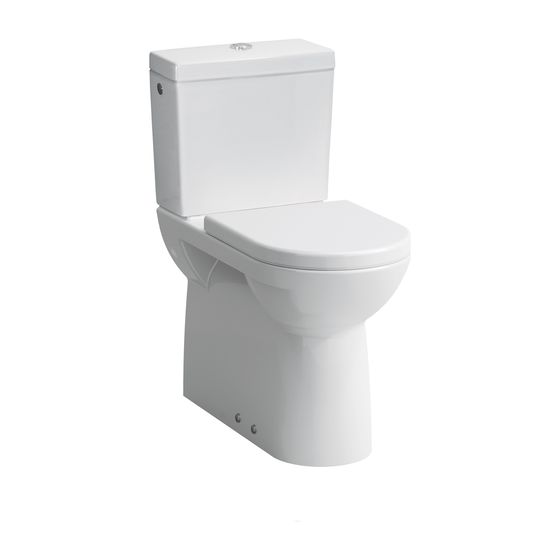 Laufen Tiefspül-WC Kombination Laufen Pro 700x360x460mm, Active Weiß LCC, Ausführung erhöht Vario-Abgang