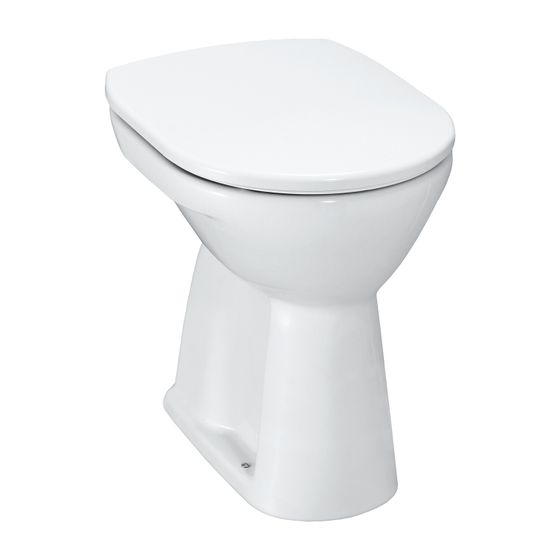 Laufen Stand-Flachspül-WC Laufen Pro 470x360x450mm, Weiß, Ausführung erhöht Abgang senkrecht