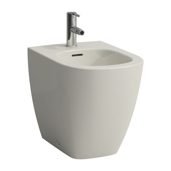 Laufen Standbidet LUA 520x360x420mm, Pergamon, 1 Hahnloch, ohne seitliches Loch für Wasseranschluss