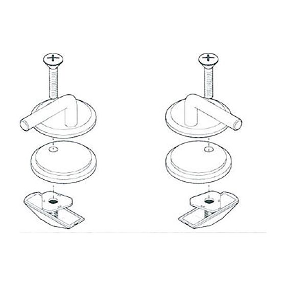 Laufen Scharnier für WC-Sitze Laufen Pro Universal