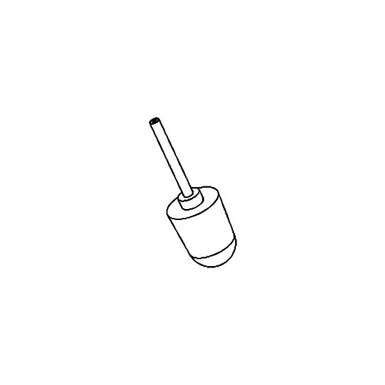 Laufen Ersatzbürste Universal für Bürstenhalter Design Siphon