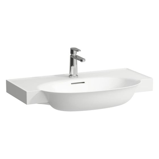 Laufen Waschtisch The New Classic unterbaufähig 800x480x75mm, mit 1 Hahnloch, ohne Überlauf, Weiß