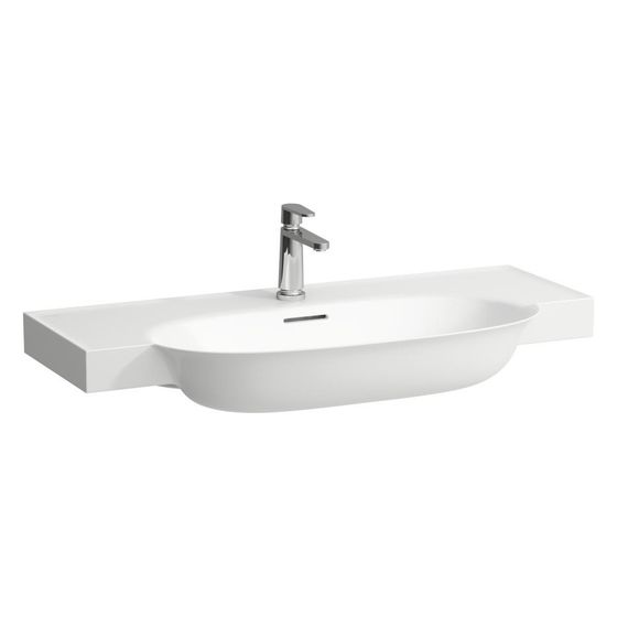 Laufen Waschtisch The New Classic unterbaufähig 1000x480x75mm, mit 1 Hahnloch, ohne Überlauf, LCC Weiß