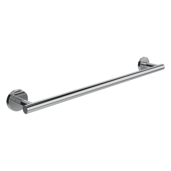 Laufen Handtuchstange Niara, Länge 60cm, Bohren oder Kleben, inkl. Schrauben, Chrom