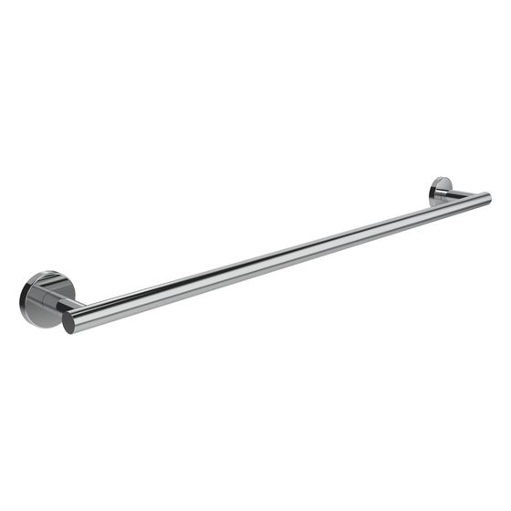 Laufen Handtuchstange Niara, Länge 80cm, Bohren oder Kleben, inkl. Schrauben, Chrom