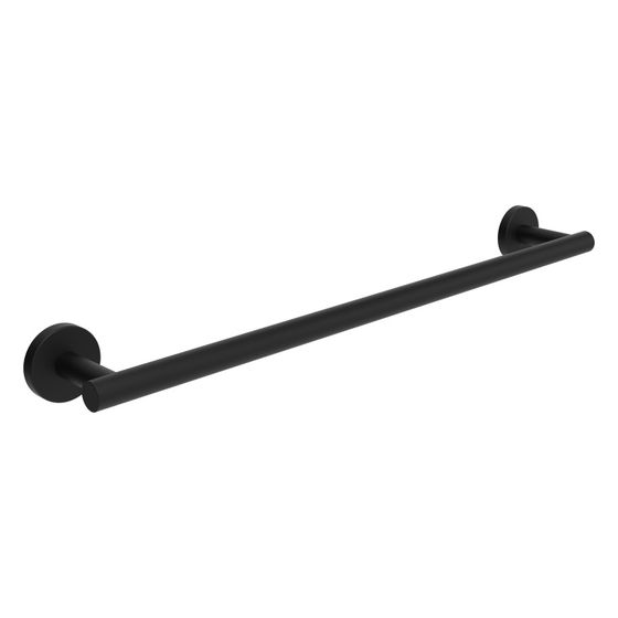 Laufen Handtuchstange Niara, Länge 60cm, Bohren oder Kleben, inkl. Schrauben, Titanschwarz matt