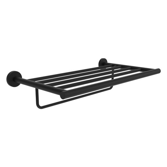 Laufen Handtuchablage Niara 134x302x553mm, wandmontage, Titanschwarz matt