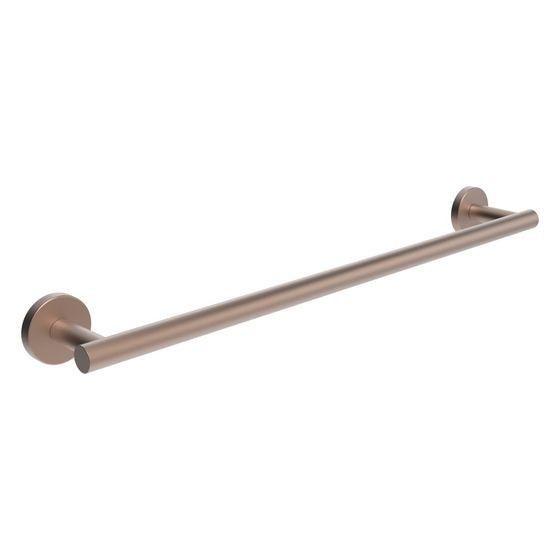 Laufen Handtuchstange Niara, Länge 60cm, Bohren oder Kleben, inkl. Schrauben, Rosègold gebürstet