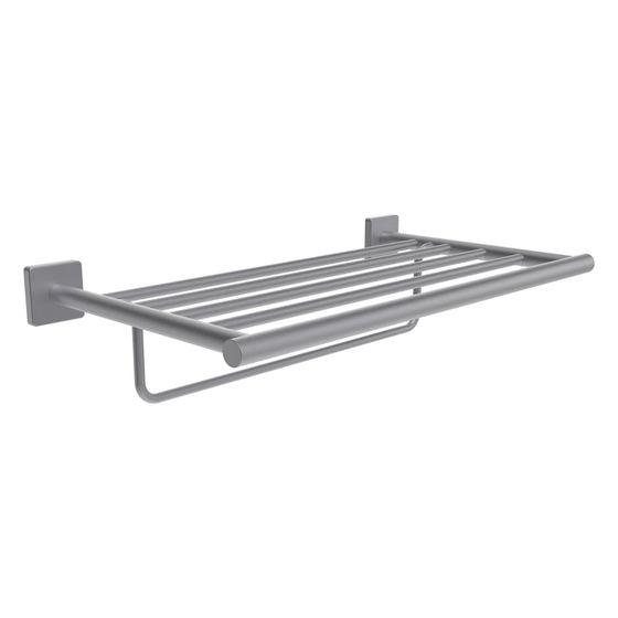 Laufen Handtuchablage Niara S 533x302x134mm, wandmontage, schrauben oder kleben, Edelstahl gebürstet